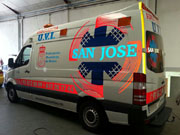 Uvi ambulancias San Jose